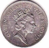 (№1994km33) Монета Тувалу 1994 год 20 Cents