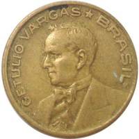 (№1943km555a.1) Монета Бразилия 1943 год 10 Centavos (Жетулиу Варгас)