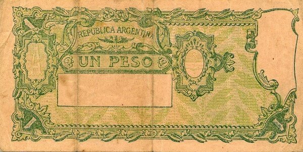 (№1947P-251d.5) Банкнота Аргентина 1947 год &quot;1 Peso&quot;