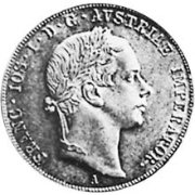 (№1856km2228.2) Монета Австрия 1856 год frac12; Thaler