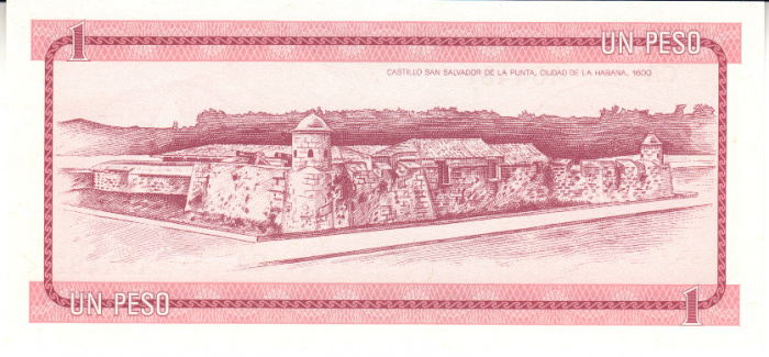 () Банкнота Куба 1985 год 1  &quot;&quot;   UNC