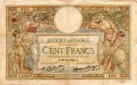 (№1928P-78b.4) Банкнота Франция 1928 год "100 Francs"