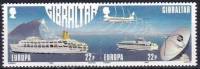 (№1988-544) Лист марок Гибралтар 1988 год "Европа", Гашеный