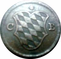 () Монета Германия (Империя) 1766 год 2  ""   Медь  UNC