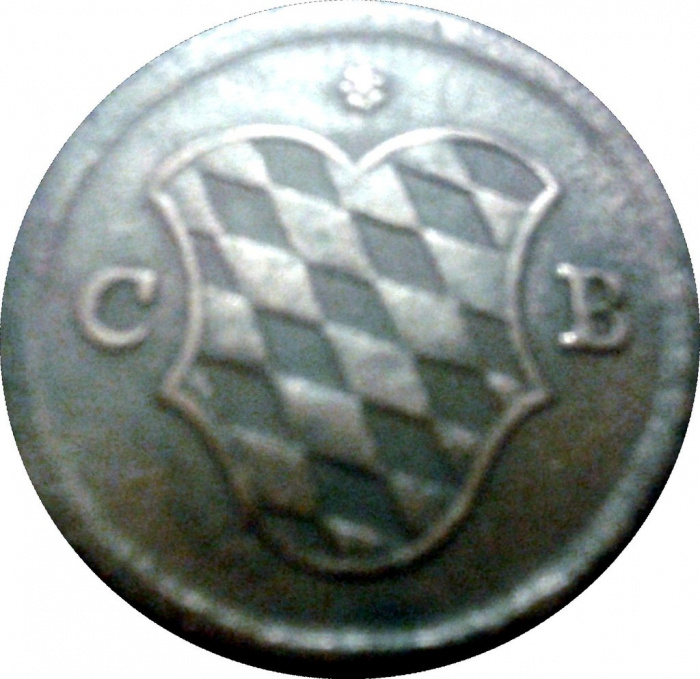 () Монета Германия (Империя) 1766 год 2  &quot;&quot;   Медь  UNC