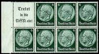 (№1939-96) Лист марок Немецкий Рейх 1939 год "Листа штамп", Гашеный