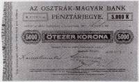 (№1918P-8) Банкнота Венгрия 1918 год "5,000 Korona"
