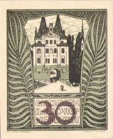 (№1920) Банкнота Австрия 1920 год "30 Heller"