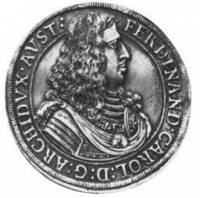 (№1662km932.4) Монета Австрия 1662 год 1 Thaler