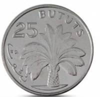 (№2008km57a) Монета Гамбия 2008 год 25 Bututs (Магнитный)
