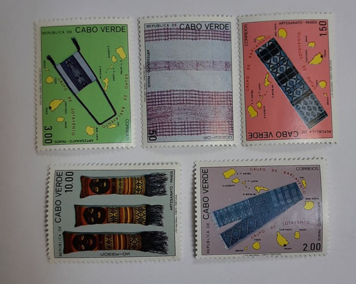 (--) Набор марок Кабо-Верде &quot;5 шт.&quot;  Негашеные  , III O