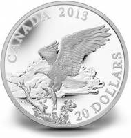 () Монета Канада 2013 год 20 долларов ""   PROOF