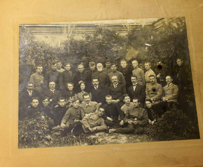Фото лицеистов с учителями начала 20го века