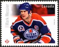 Марка из набора Канада 2016 год "Марк Мессье", Гашеная