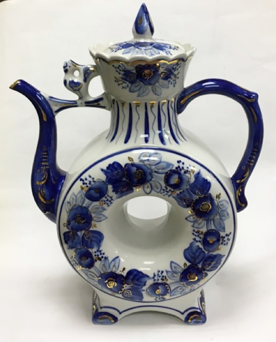 Кувшин "Гжель", фарфор (сост. на фото)