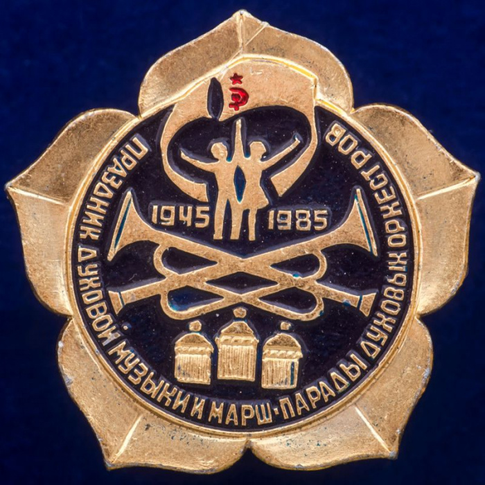 30320\133323 Значок &quot;Праздник Духовой Музыки&quot;