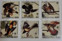 --  Набор марок Буркина-Фасо 6 шт.  Гашёные , III Θ