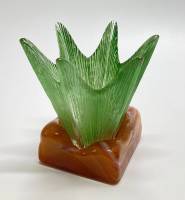 Сувенир из цветного стекла, гутная техника