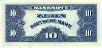 (№1948P-5a) Банкнота ФРГ 1948 год "10 Deutsche Mark"