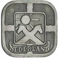 (№1941km172) Монета Нидерланды 1941 год 5 Cents (Цинкен Stuiver)