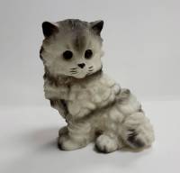 Игрушка резиновая "Кошка" 12 см (сост на фото)
