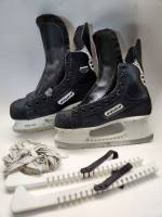 Хоккейные коньки Bauer Impact 26 см б\у Шнурки 3 метра - 2 шт.