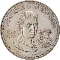 1994 Монета Португалия 1994 год 200 эскудо Генрих Мореплаватель  Медь-Никель  UNC