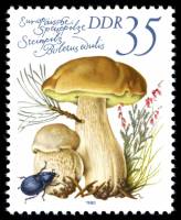 (1980-086) Марка Германия (ГДР) "Белый гриб"    Грибы III Θ