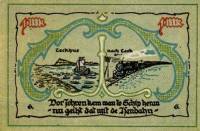 (№1921) Банкнота Германия 1921 год "1 Mark"