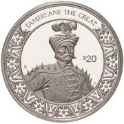 () Монета Либерия 1997 год 20  ""    AU