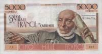 (№1952P-27) Банкнота Экваториальная Африка 1952 год "5,000 Francs"