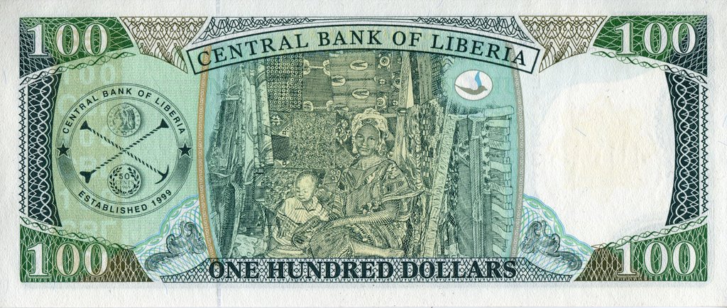 Банкнота Либерия 2003 год 100 долларов Уильям Ричард Толберт   UNC