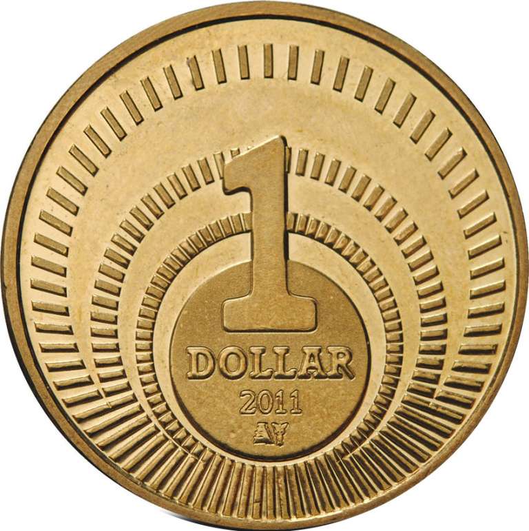 (2011) Монета Бонайре, Синт-Эстатиус, Саба 2011 год 1 доллар &quot;Ведение доллара&quot;  Латунь  UNC