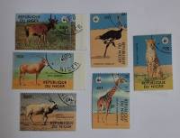 (--)Набор марок Республика Нигер "6 шт."  Гашёные  , III Θ