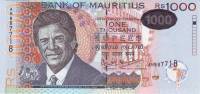 () Банкнота Маврикий 2006 год 1 000  ""   UNC