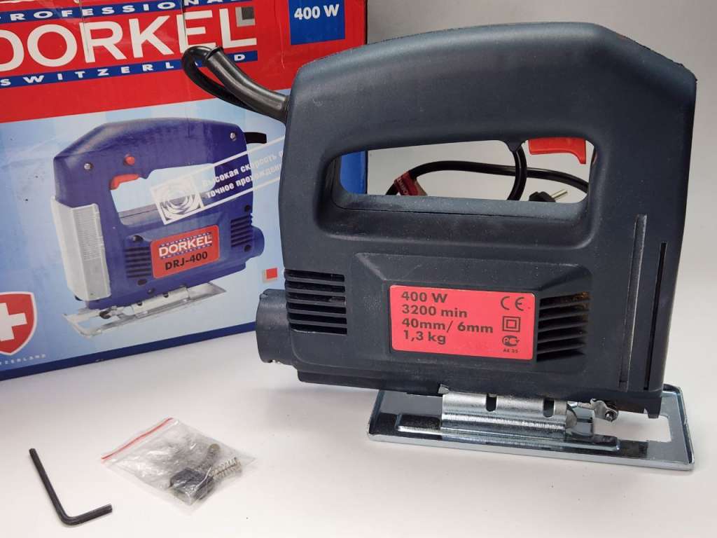 Лобзик электрический Dorkel DRJ-400 рабочий