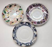 Блюдца ЛФЗ чайные 3 шт диаметр 15 см