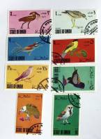 -- Набор марок Оман 8 шт.  Гашёные , III Θ