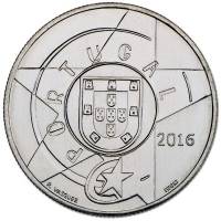 () Монета Португалия 2016 год 5 евро ""  Медно-никель  AU