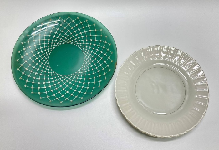 Тарелки сервировочные, стекло, (5+1) 6 шт