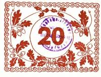 (№1920) Банкнота Австрия 1920 год "20 Heller"