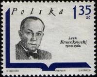 (1969-084) Марка Польша "Л. Кручковский" , III Θ