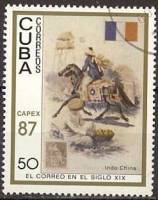 (1987-035) Марка Куба "Почта в Индокитае"    Выставка почтовых марок, Торонто III Θ