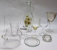 Бокалы Бутылка для масла Ваза стакан посуда из стекла 10 штук