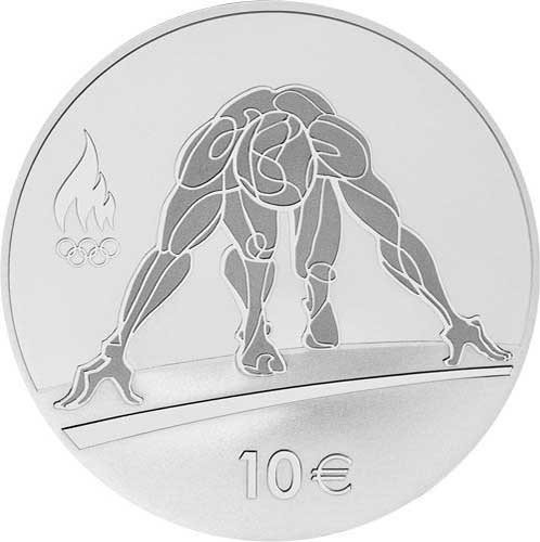 (2016) Монета Эстония 2016 год 10 евро &quot;XXXI Летняя олимпиада Рио 2016&quot;  Серебро Ag 925  PROOF