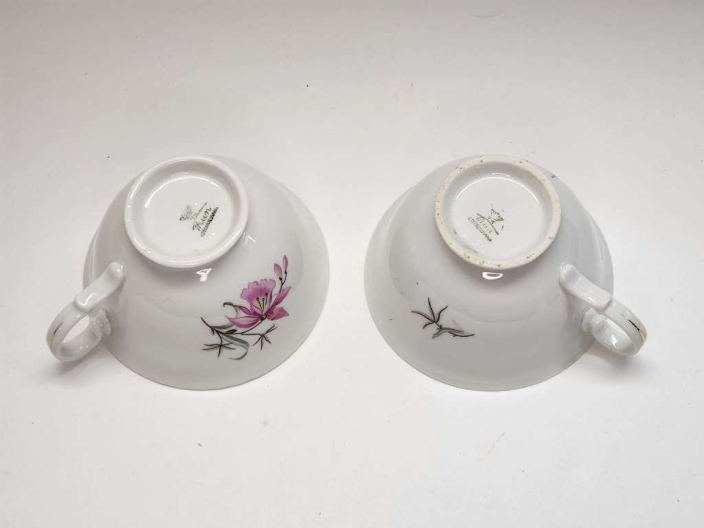 Чашки Thun Чехословакия 2 шт 