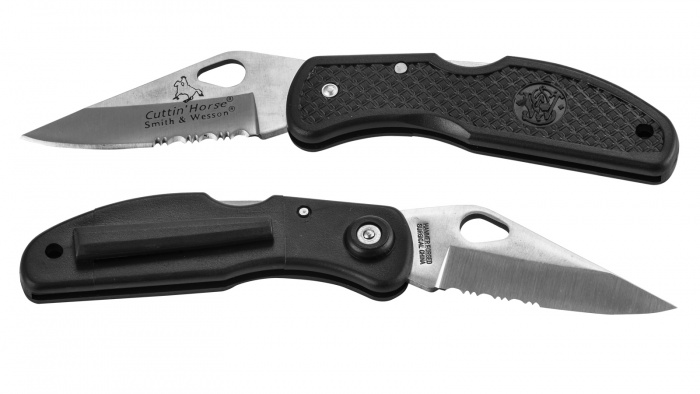 Нож  &quot;Smith & Wesson CH001SER Cuttin Horse &quot;  