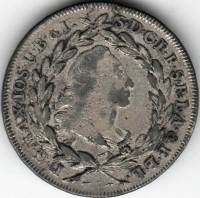 Монета Пруссия (Королевство Бавария) 20 крейцеров 1770 год "Максимилиан III - Курфурст Баварии", VF