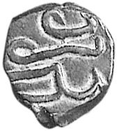 (№1825km5A (Яхья)) Монета Саудовская Аравия 1825 год frac12; Mahmudi (Яхья)