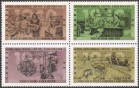 (№1990-1206) Лист марок Канада 1990 год "Второй мировой войны 1940", Гашеный